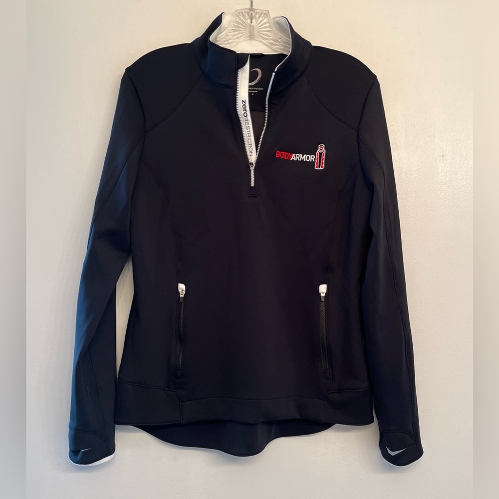 Under Armour women's quarter-zip pullover with side pockets size M
